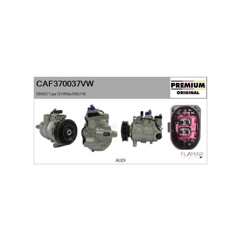 FLAMAR CAF370037VW Compresor, aire acondicionado - 1