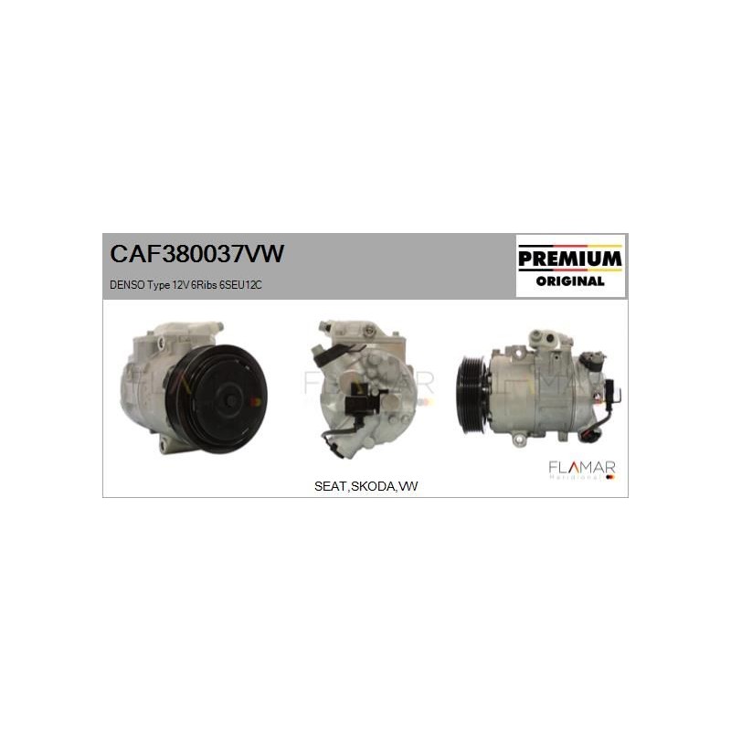 FLAMAR CAF380037VW Compresor, aire acondicionado - 1