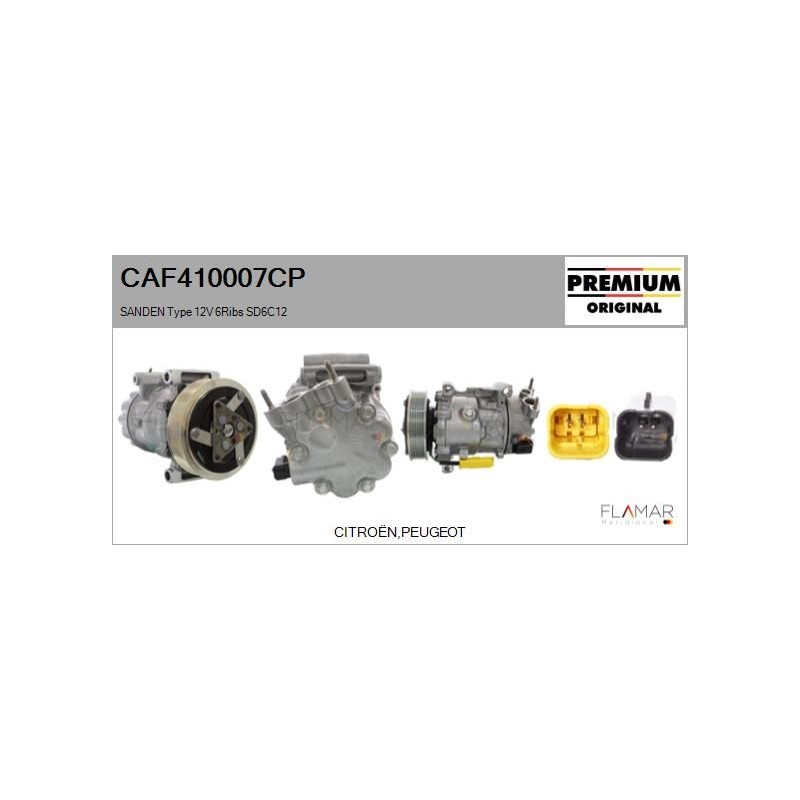 FLAMAR CAF410007CP Compresor, aire acondicionado - 1