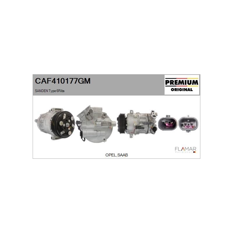 FLAMAR CAF410177GM Compresor, aire acondicionado - 1