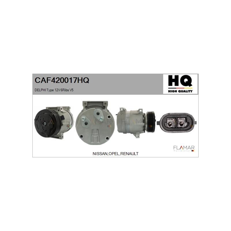 FLAMAR CAF420017HQ Compresor, aire acondicionado - 1