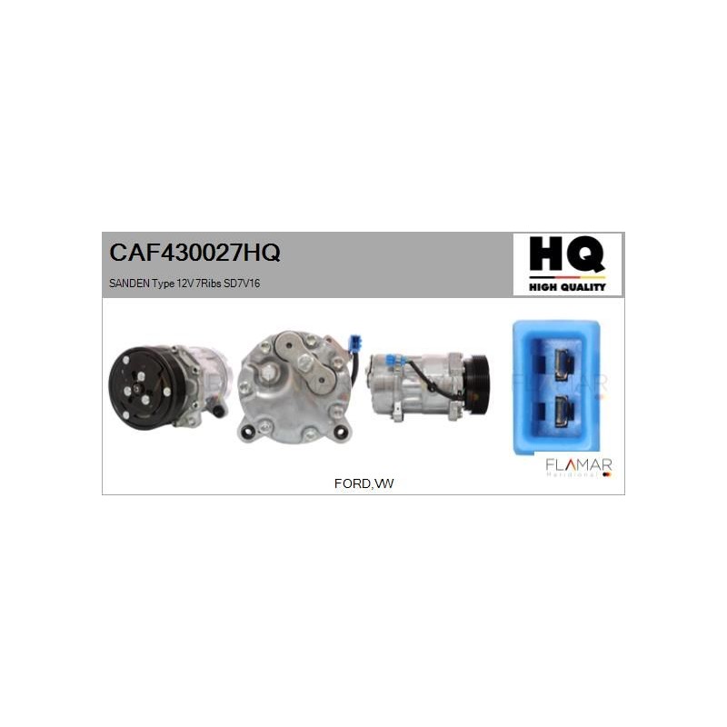 FLAMAR CAF430027HQ Compresor, aire acondicionado - 1