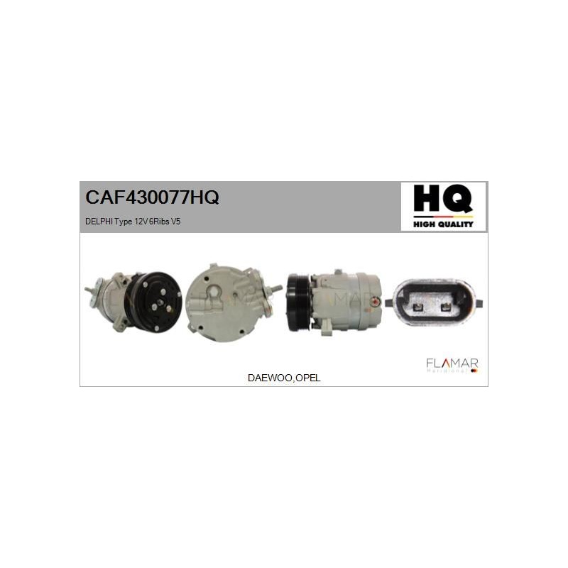 FLAMAR CAF430077HQ Compresor, aire acondicionado - 1