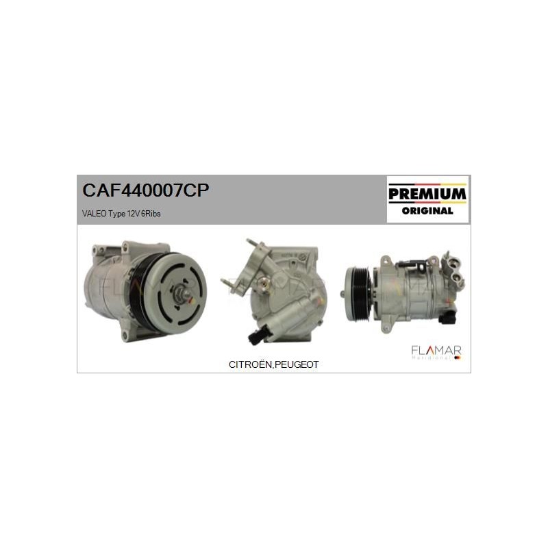 FLAMAR CAF440007CP Compresor, aire acondicionado - 1