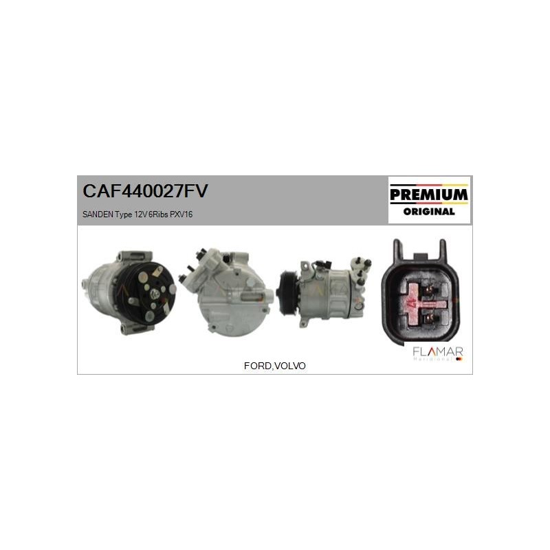 FLAMAR CAF440027FV Compresor, aire acondicionado - 1