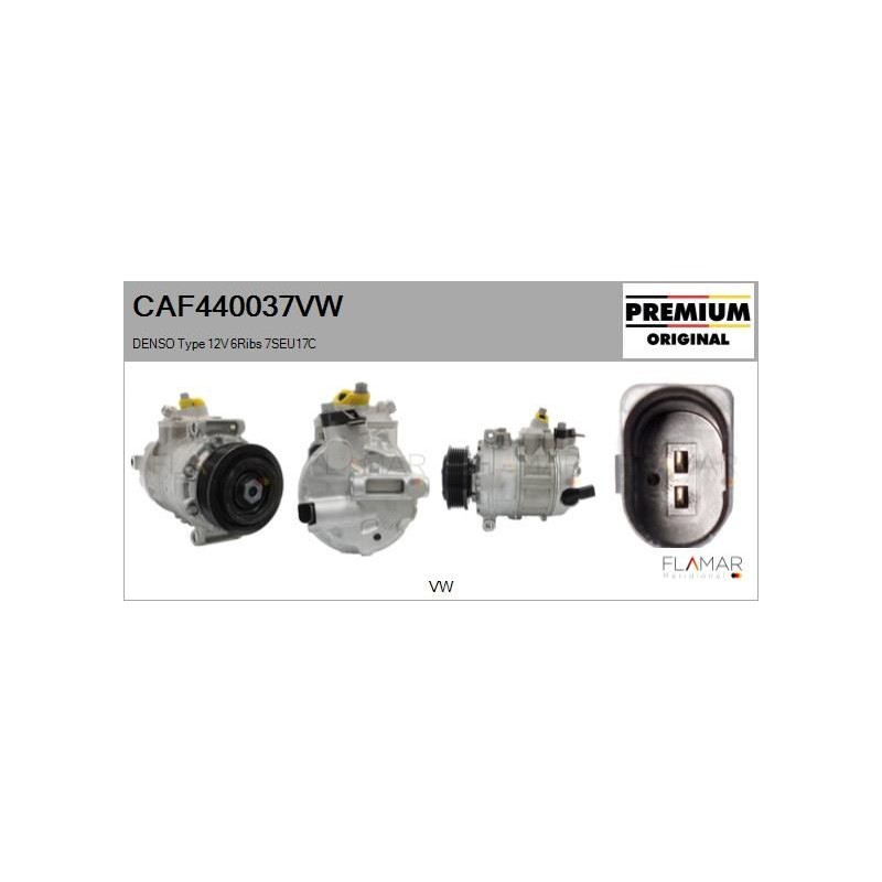 FLAMAR CAF440037VW Compresor, aire acondicionado - 1