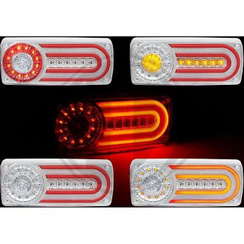 DIEDERICHS 1695296 Juego luz trasera - 1