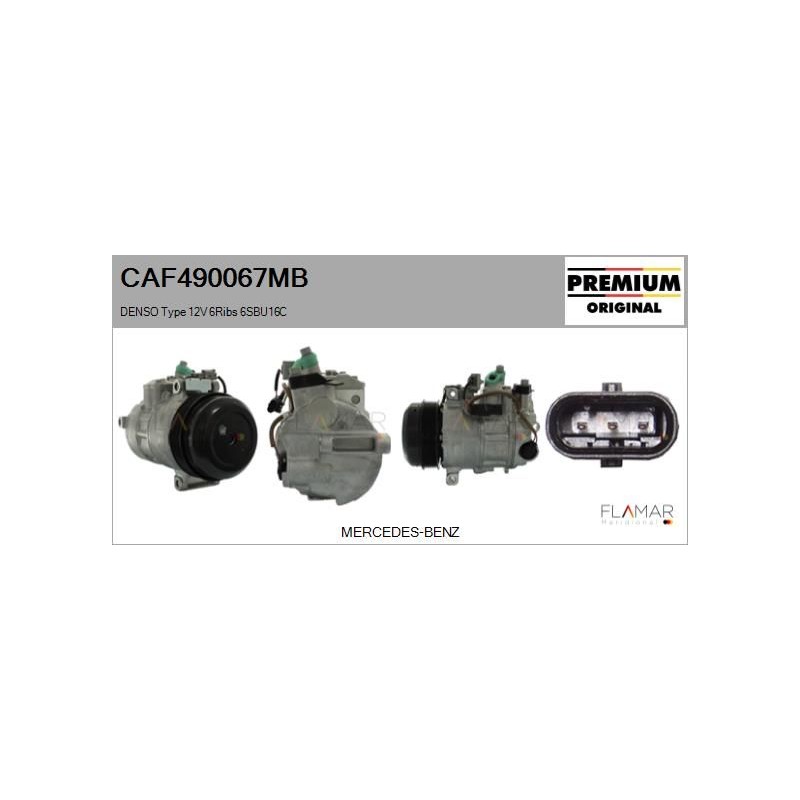 FLAMAR CAF490067MB Compresor, aire acondicionado - 1