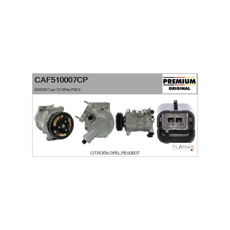 FLAMAR CAF510007CP Compresor, aire acondicionado - 1