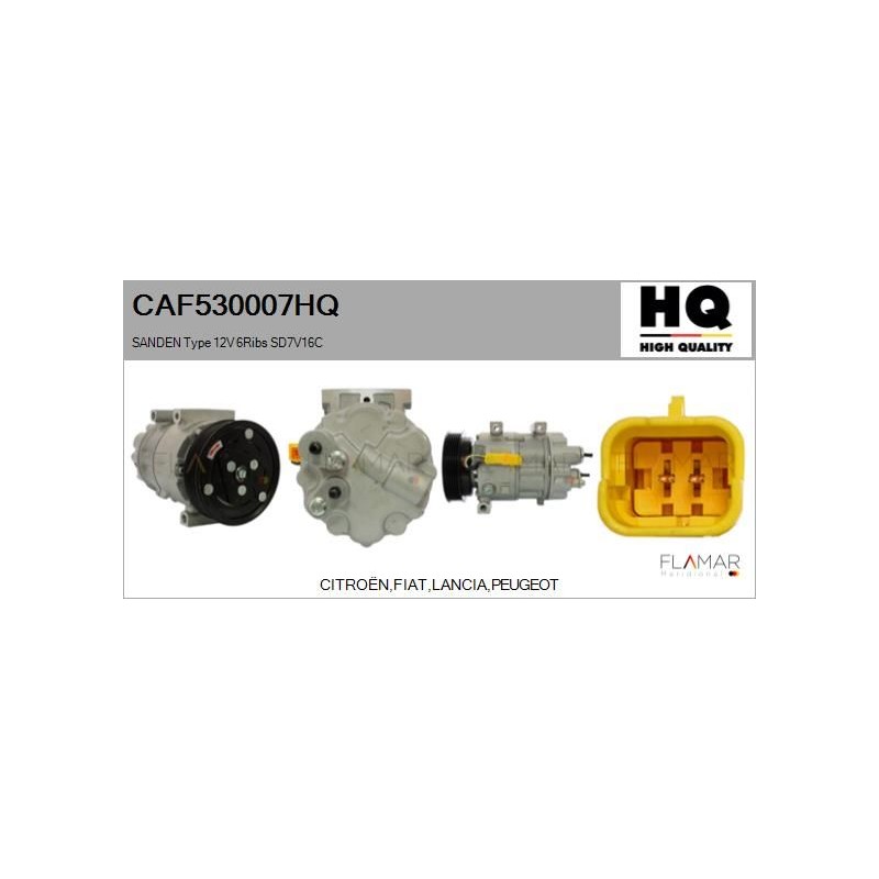 FLAMAR CAF530007HQ Compresor, aire acondicionado - 1