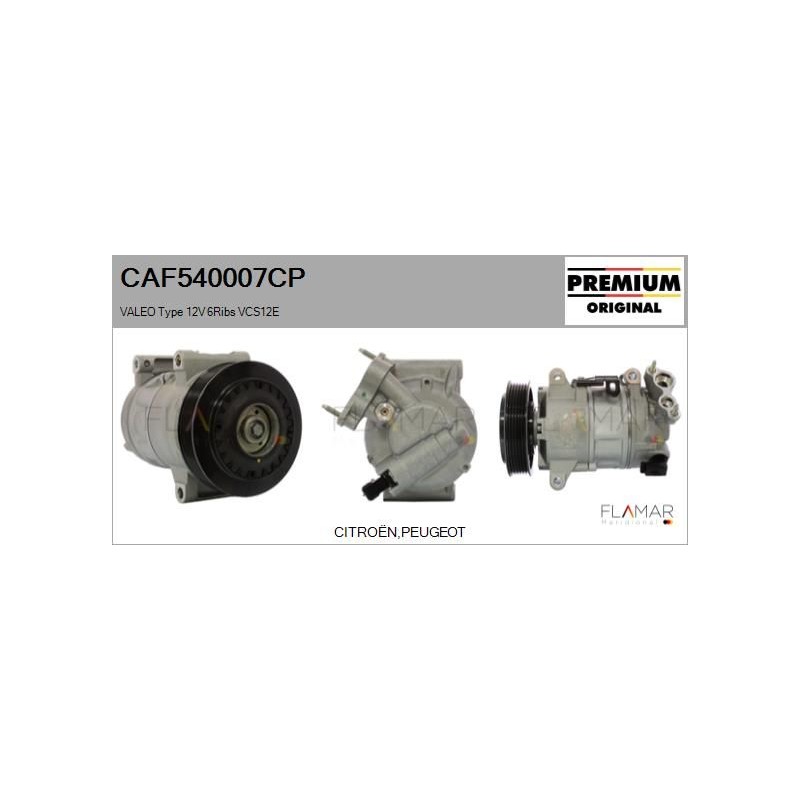 FLAMAR CAF540007CP Compresor, aire acondicionado - 1