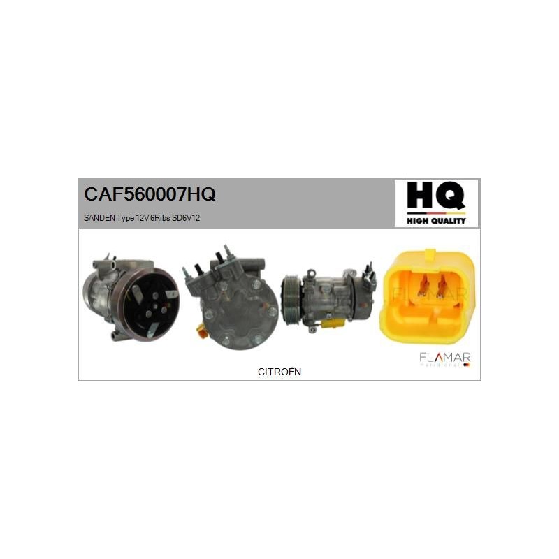 FLAMAR CAF560007HQ Compresor, aire acondicionado - 1