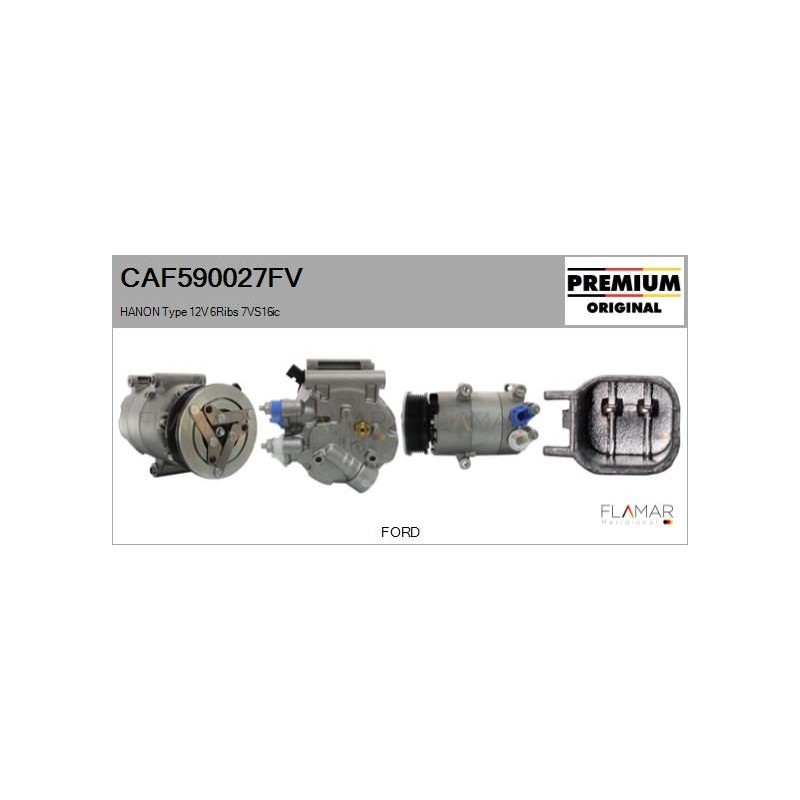 FLAMAR CAF590027FV Compresor, aire acondicionado - 1