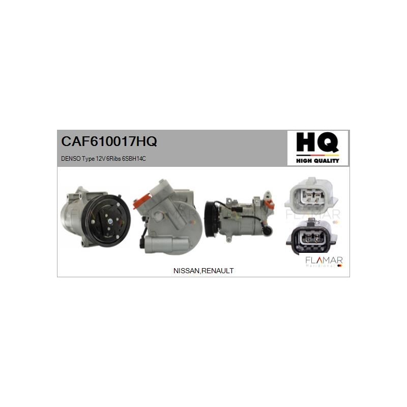 FLAMAR CAF610017HQ Compresor, aire acondicionado - 1