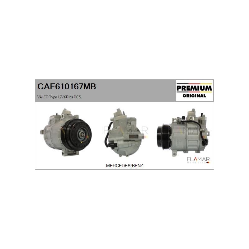 FLAMAR CAF610167MB Compresor, aire acondicionado - 1