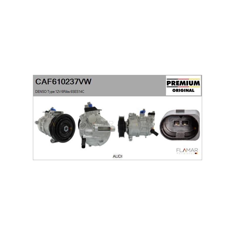 FLAMAR CAF610237VW Compresor, aire acondicionado - 1