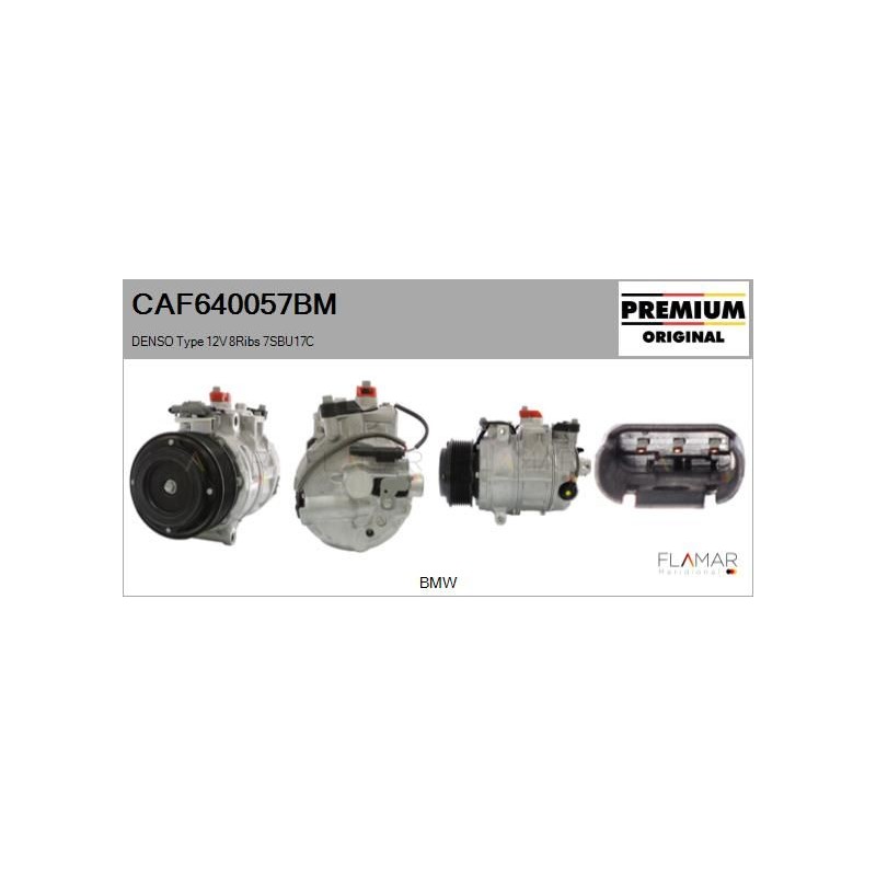 FLAMAR CAF640057BM Compresor, aire acondicionado - 1