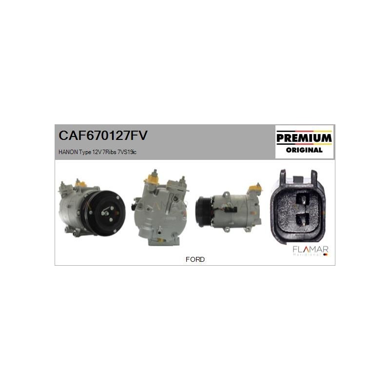 FLAMAR CAF670127FV Compresor, aire acondicionado - 1