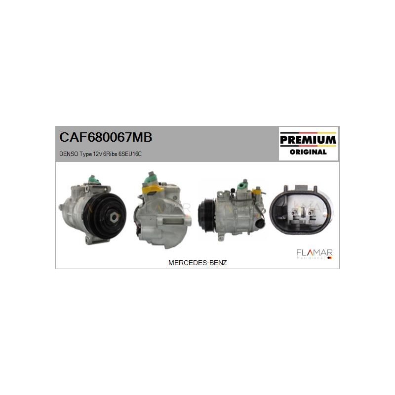 FLAMAR CAF680067MB Compresor, aire acondicionado - 1
