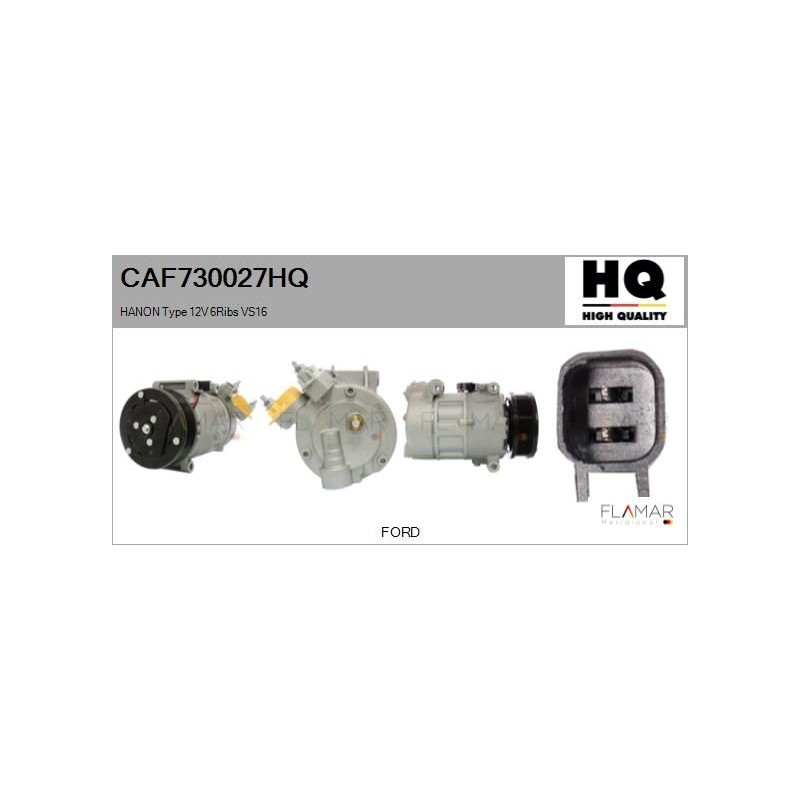 FLAMAR CAF730027HQ Compresor, aire acondicionado - 1