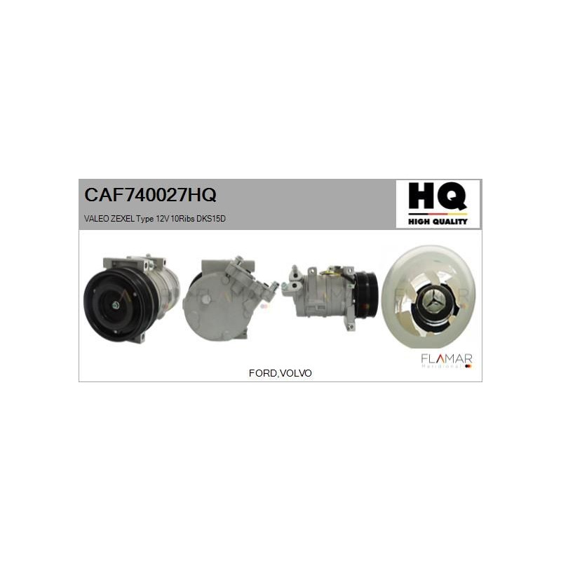 FLAMAR CAF740027HQ Compresor, aire acondicionado