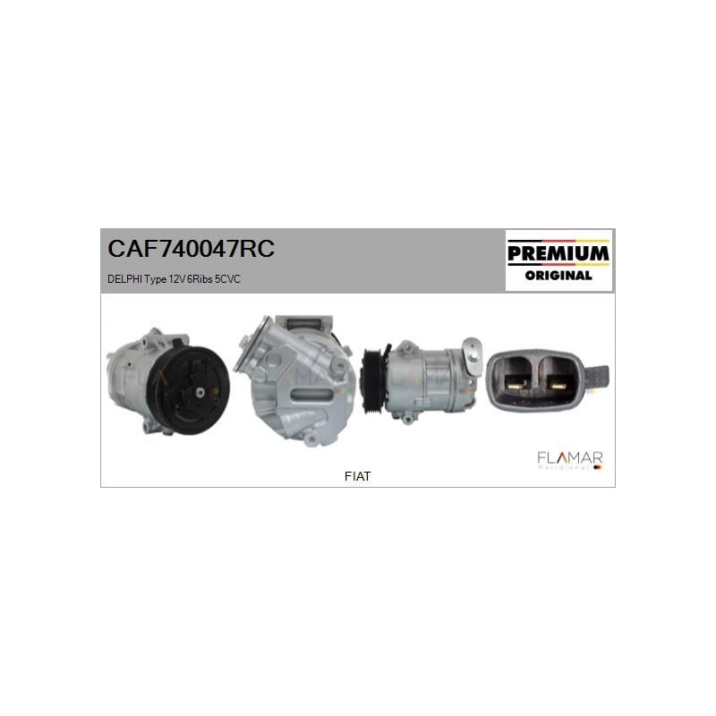 FLAMAR CAF740047RC Compresor, aire acondicionado - 1