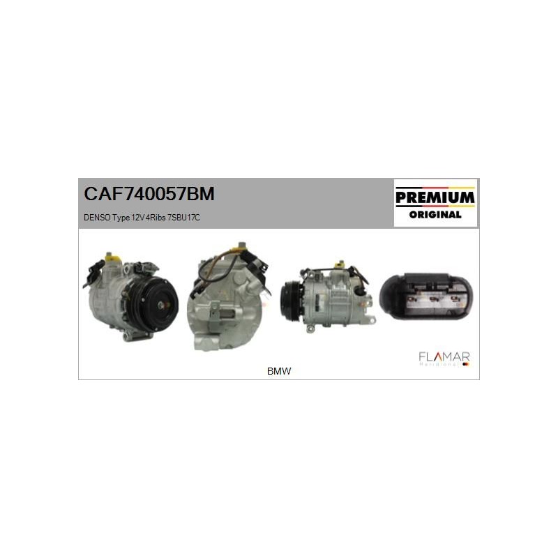 FLAMAR CAF740057BM Compresor, aire acondicionado