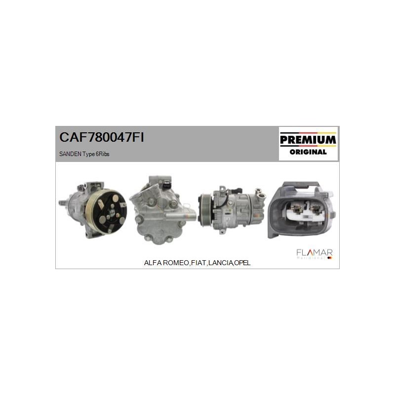 FLAMAR CAF780047FI Compresor, aire acondicionado - 1