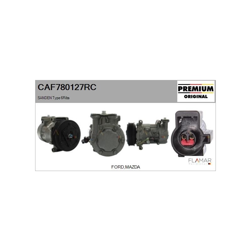 FLAMAR CAF780127RC Compresor, aire acondicionado - 1