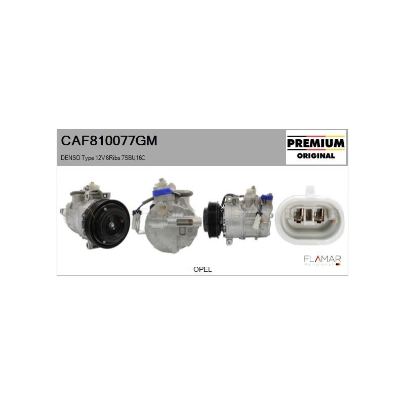 FLAMAR CAF810077GM Compresor, aire acondicionado - 1