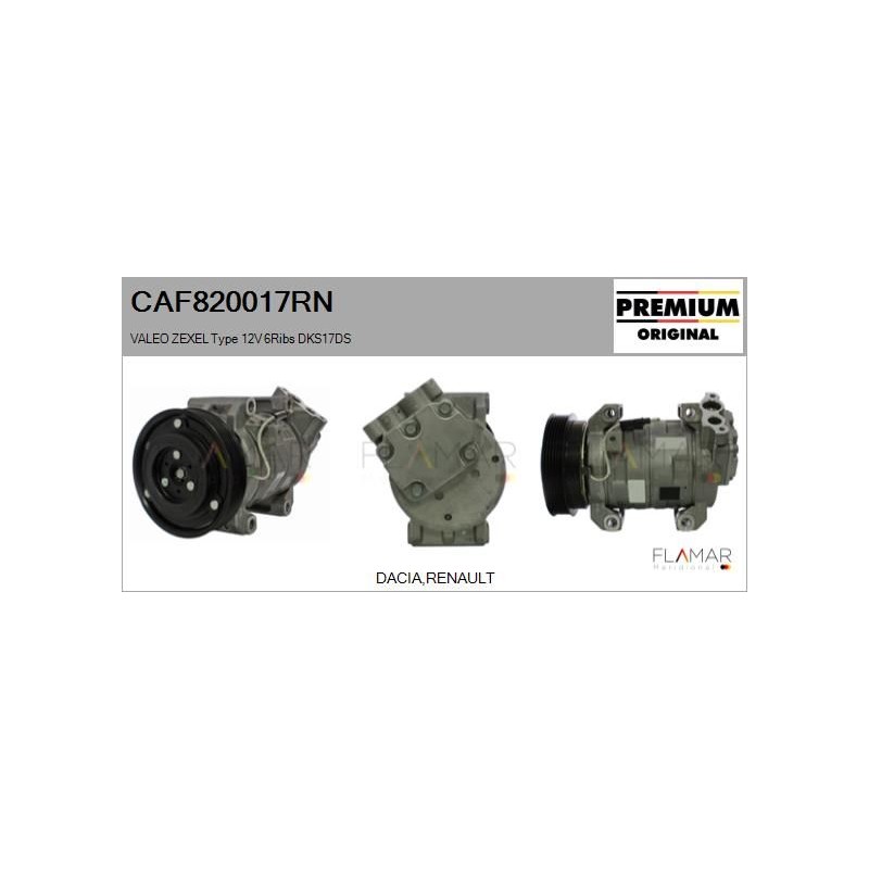 FLAMAR CAF820017RN Compresor, aire acondicionado - 1