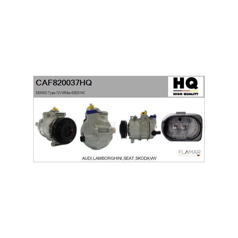 FLAMAR CAF820037HQ Compresor, aire acondicionado - 1