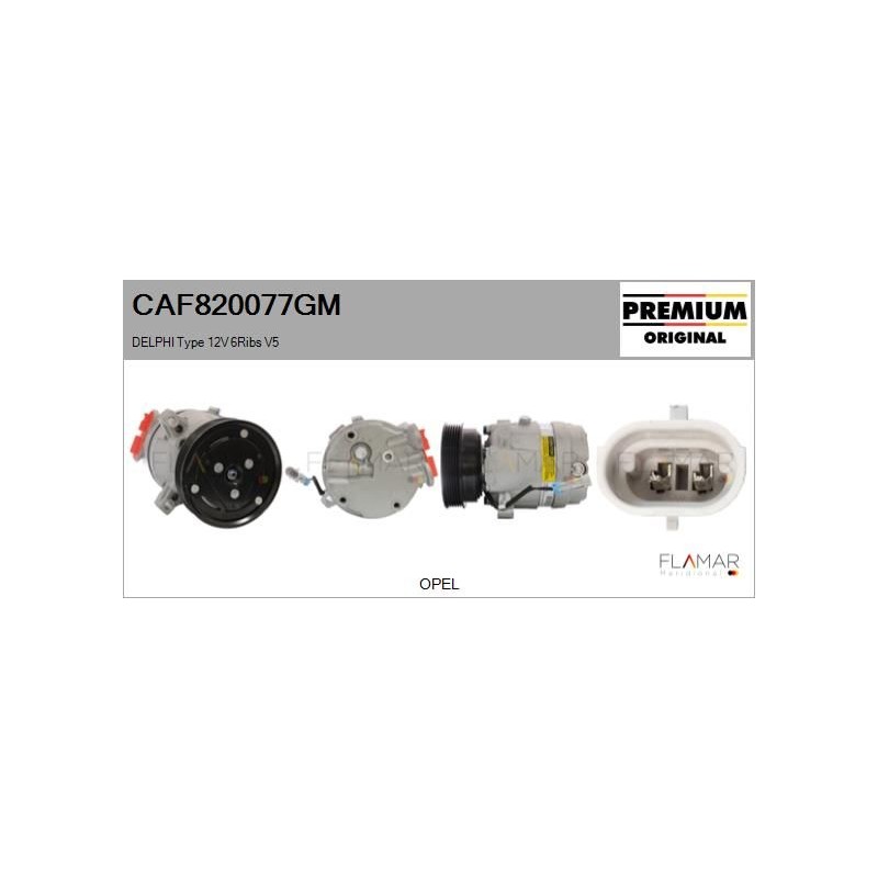 FLAMAR CAF820077GM Compresor, aire acondicionado - 1