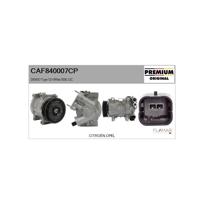 FLAMAR CAF840007CP Compresor, aire acondicionado - 1