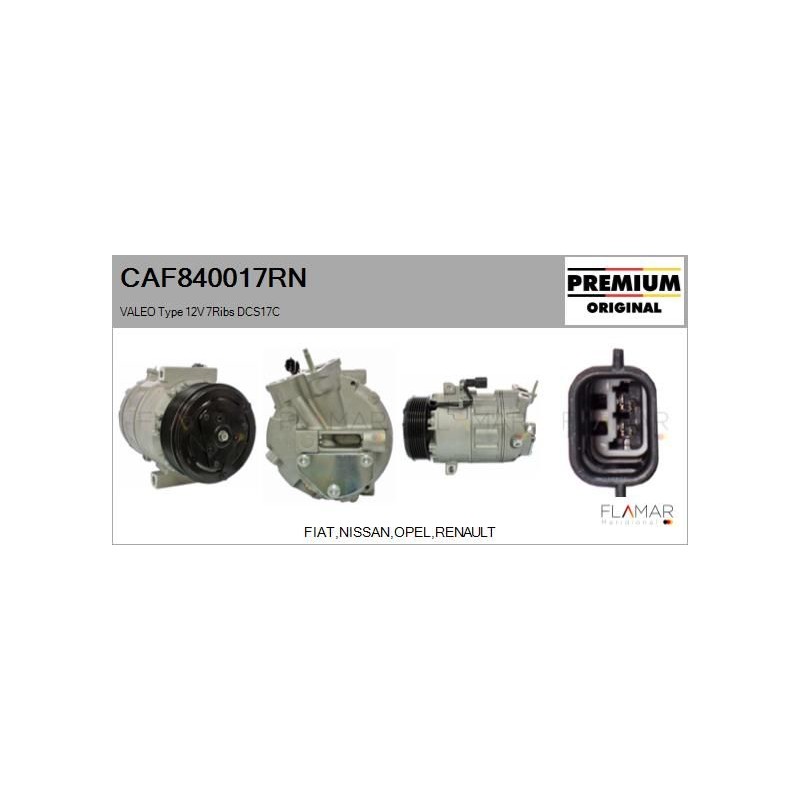 FLAMAR CAF840017RN Compresor, aire acondicionado - 1