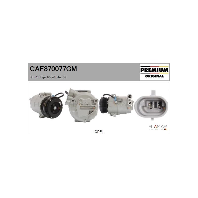 FLAMAR CAF870077GM Compresor, aire acondicionado - 1