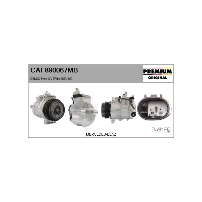 FLAMAR CAF890067MB Compresor, aire acondicionado - 1
