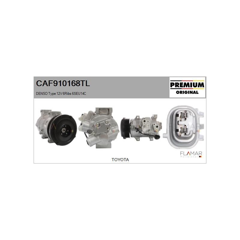 FLAMAR CAF910168TL Compresor, aire acondicionado - 1