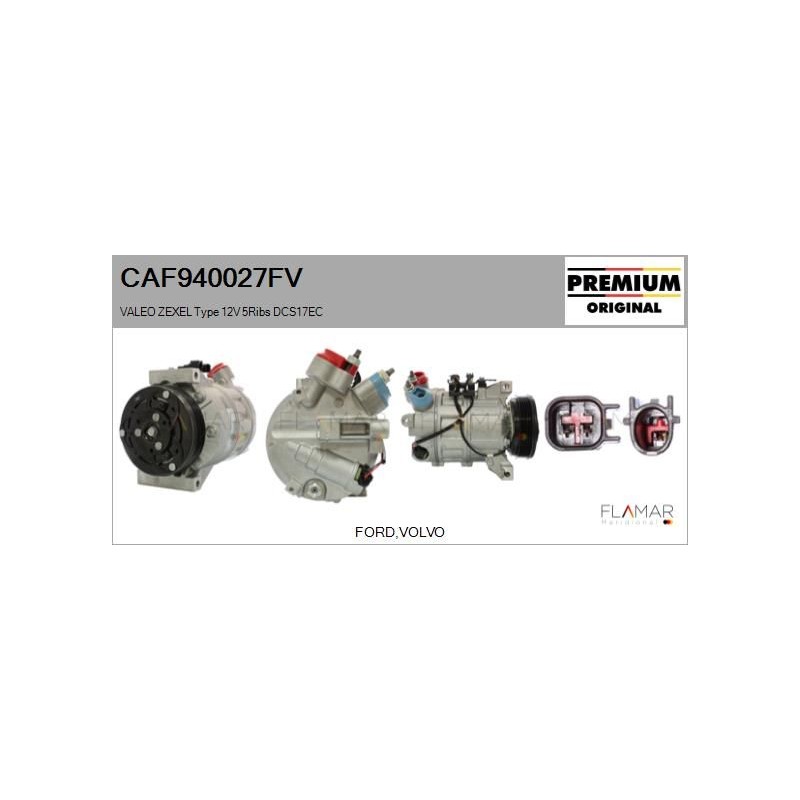 FLAMAR CAF940027FV Compresor, aire acondicionado - 1