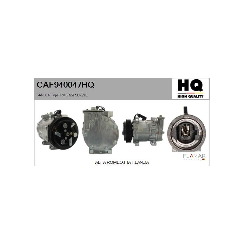 FLAMAR CAF940047HQ Compresor, aire acondicionado - 1