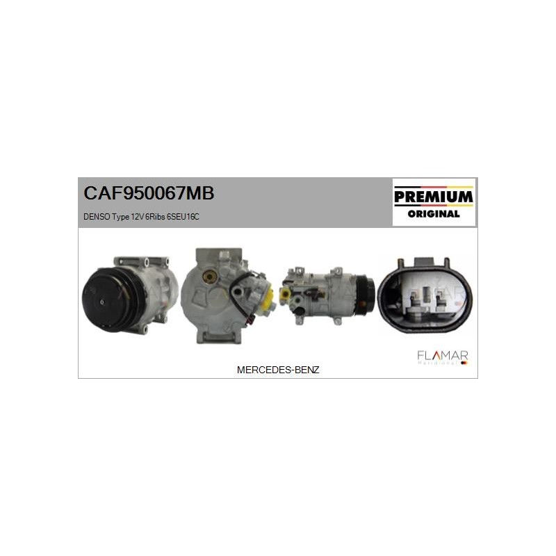 FLAMAR CAF950067MB Compresor, aire acondicionado - 1