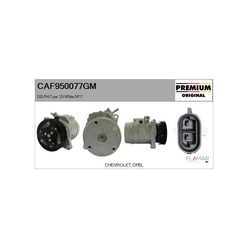 FLAMAR CAF950077GM Compresor, aire acondicionado - 1
