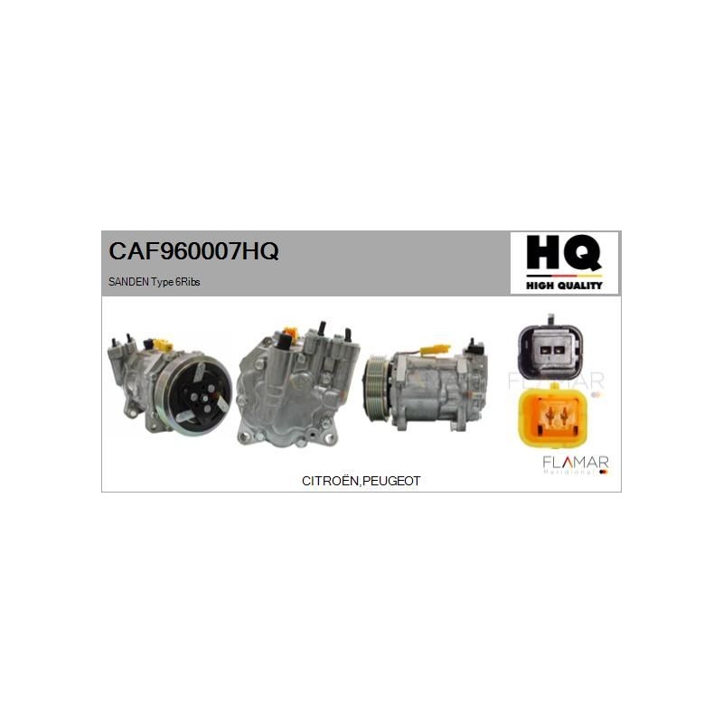FLAMAR CAF960007HQ Compresor, aire acondicionado - 1
