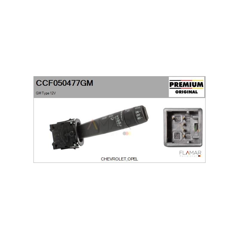 FLAMAR CCF050477GM Conmutador en la columna de dirección - 1
