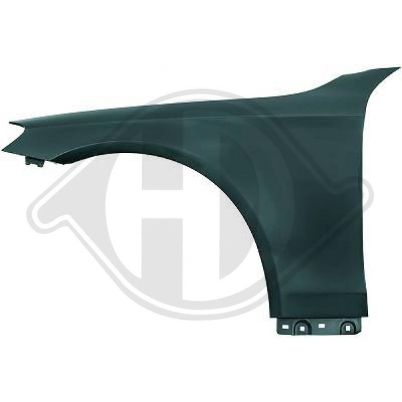 DIEDERICHS 1648007 Guardabarros Delantero, izquierdo