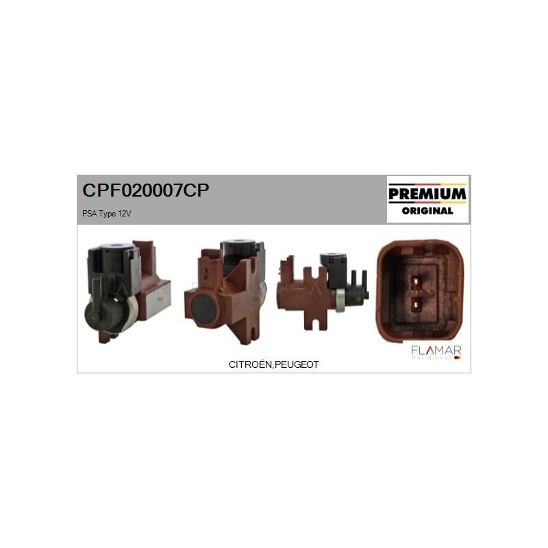 FLAMAR CPF020007CP Transductor de presión, control de gases de escape - 1
