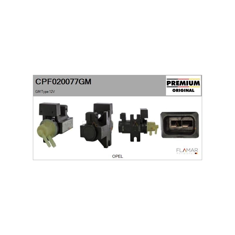 FLAMAR CPF020077GM Transductor de presión, control de gases de escape - 1