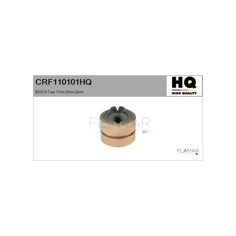 FLAMAR CRF110101HQ Anillo colector, alternador - 1