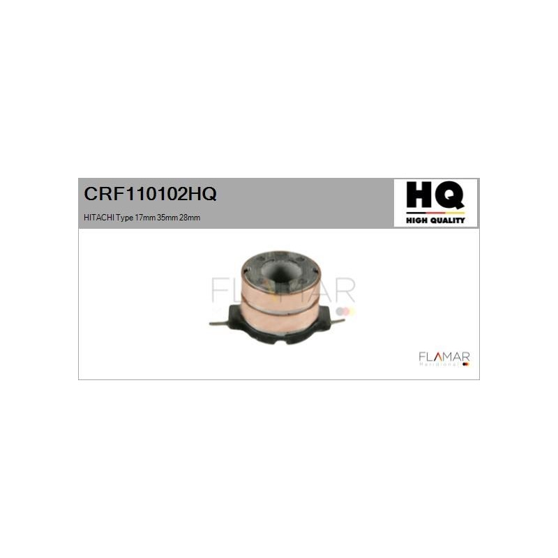 FLAMAR CRF110102HQ Anillo colector, alternador - 1