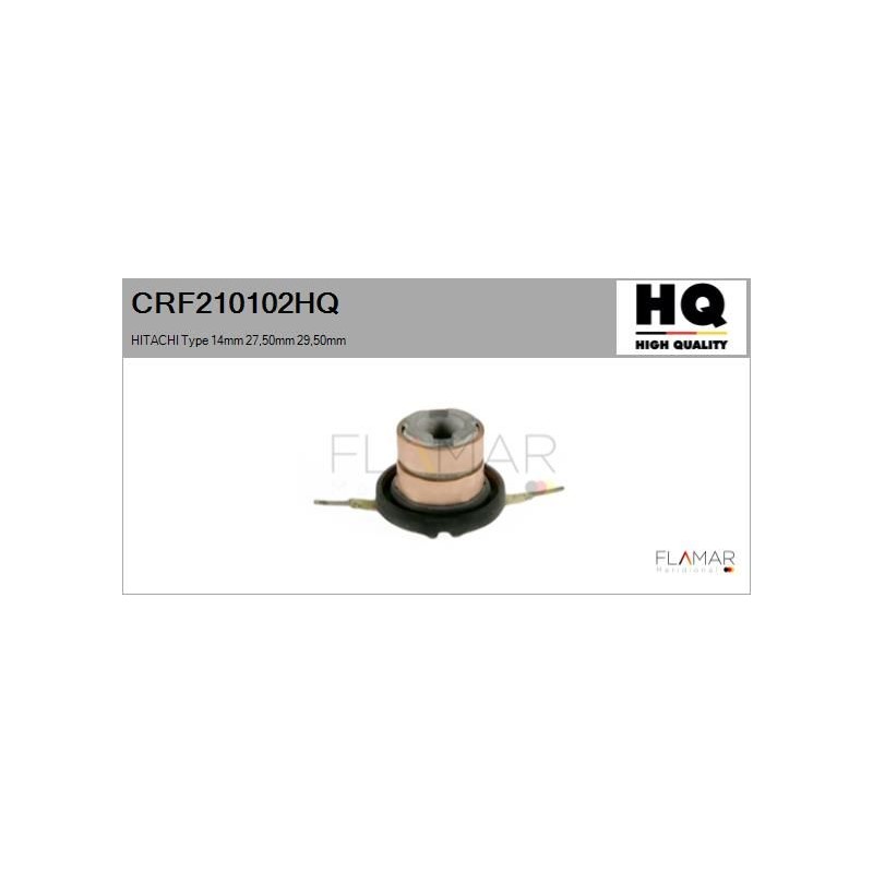 FLAMAR CRF210102HQ Anillo colector, alternador - 1